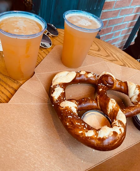 The Perfect Pretzel & Drink Stops at Each Disney Park (Because Sometimes That’s All You Need)